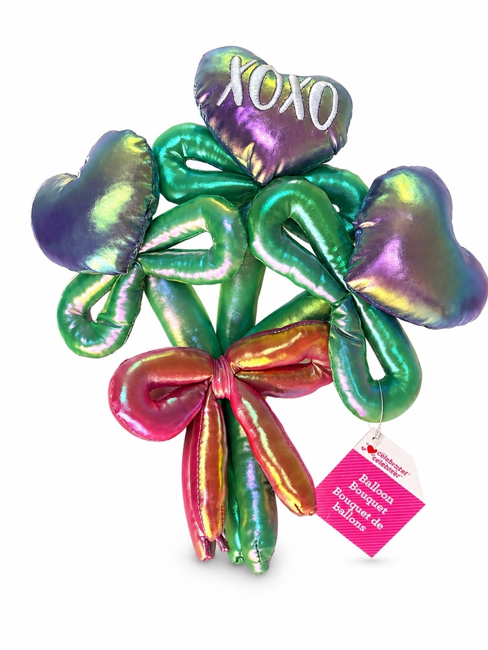 🧸 2/$45 🌹WAY TO CELEBRATE NWT Kawaii Plush Flower Bouquet Soft Gift Idea 10”